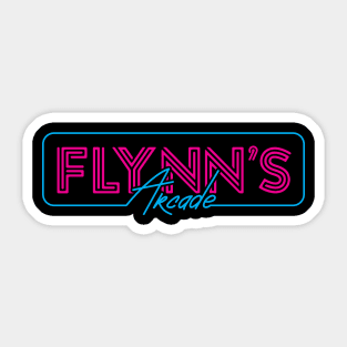 Flynn's Arcade Sticker